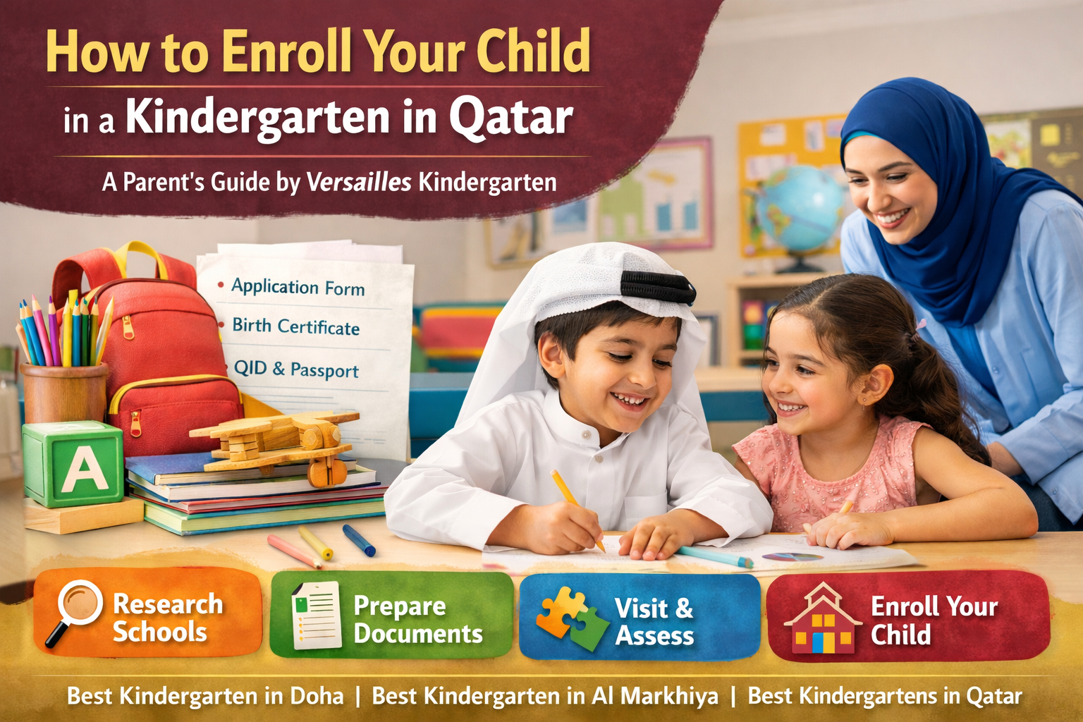 Best Kindergartens in Qatar