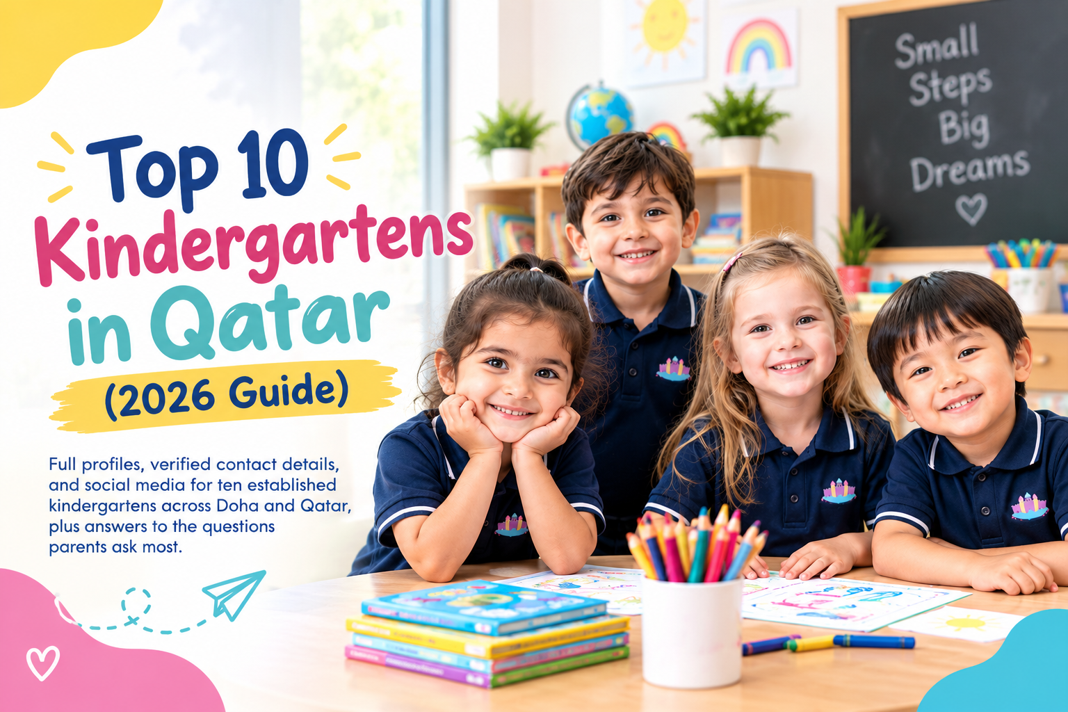 Top 10 Kindergartens in Qatar 2026 guide for parents